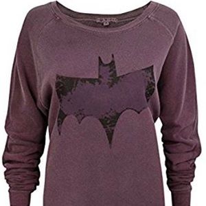 Junk food Batman sweatshirt purple xl